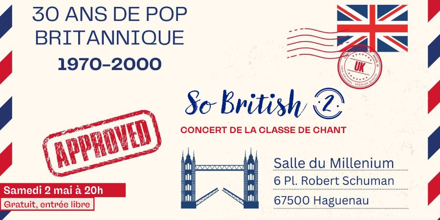 So British 2 : la musique britannique à l’honneur 