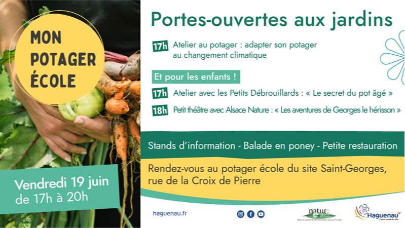 Le potager-école vous ouvre ses portes !