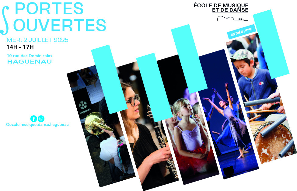 Journées portes ouvertes de l’École Municipale de Musique et Danse 